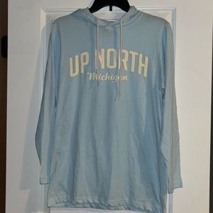 Up North Michigan lightweight hoodie